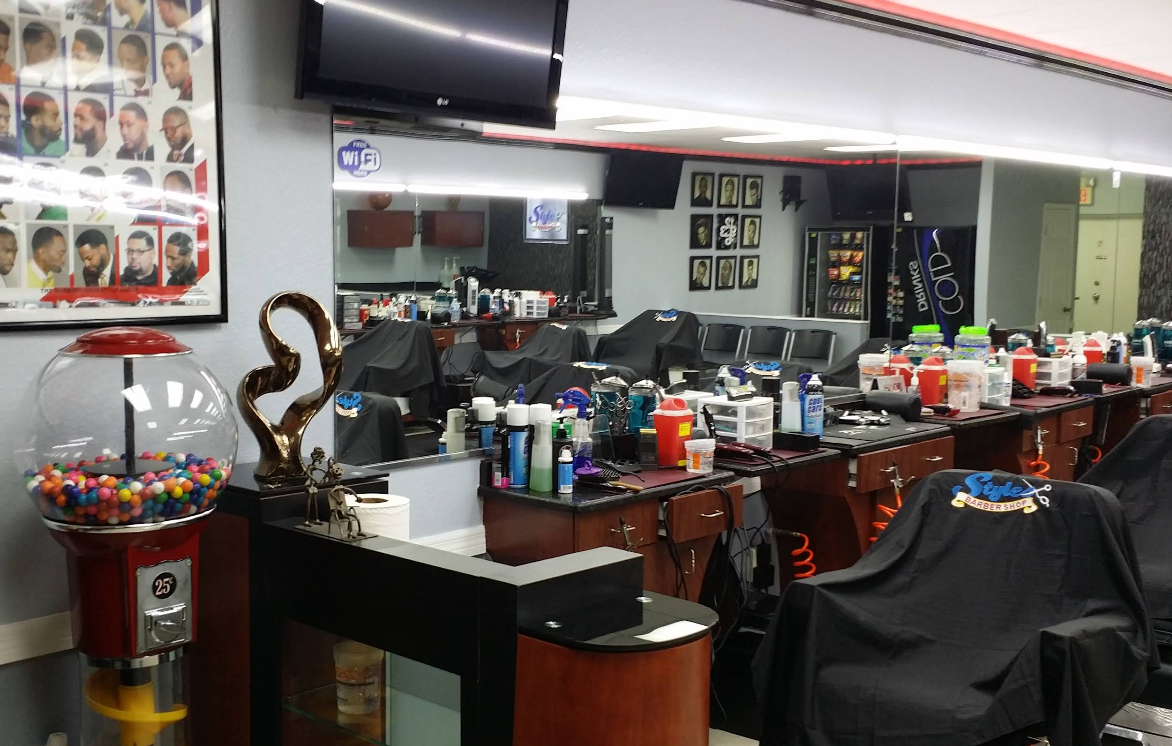 Beard trim at Styles Barber Shop in Cape Coral